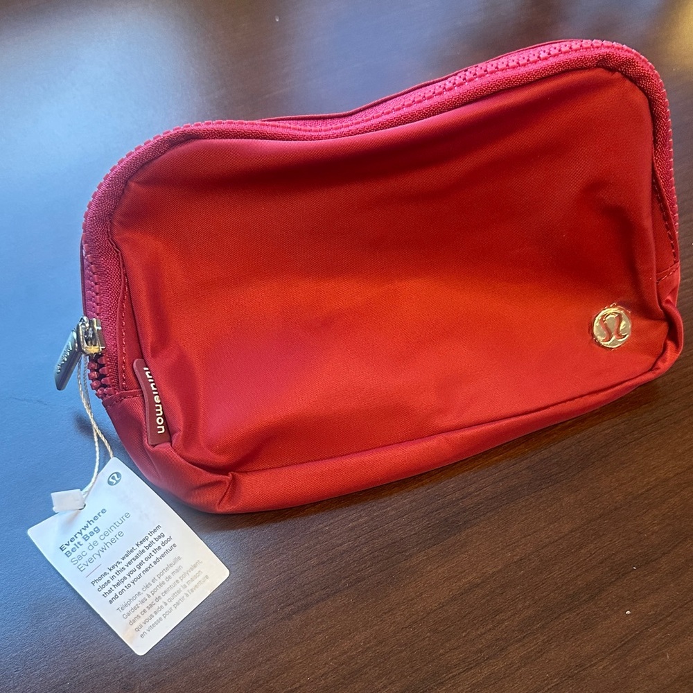 Lululemon Athletica Red 1L Belt Bag